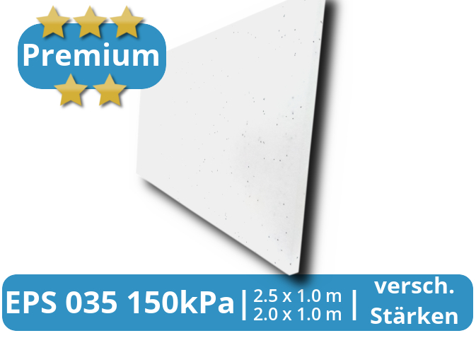 Reflektionsplatte Styropor Premium