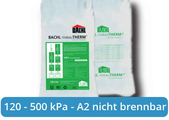 Bachl NiveauTherm Premium - Ausgleich unter Estrich mit Zulassung